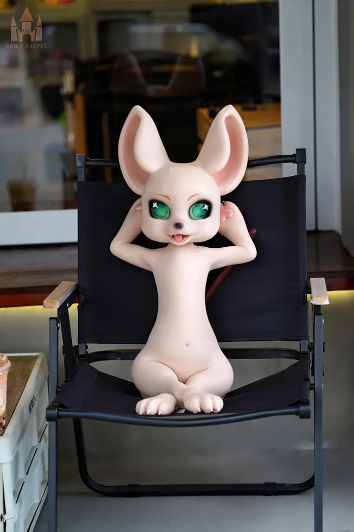 80cm (2ft7) Furry All-In-One Silicone Sex Doll - Cheese Mouse